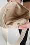 Canvas Snap Tote Hand Shoulder and Beach Bag - 4