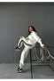 Oversized Unisex Striped Cardigan Tracksuit Set - 4