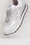 Men's Comfort Sneaker Sneakers Real Leather Hj Peru 19250m White/Grey - 4