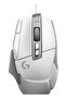 G Logitech G502 X Wired Gaming Mouse - optical-mechanical primary switches- White - 4