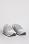 Men's Comfort Sneaker Sneakers Real Leather Hj Peru 19250m White/Grey - 2