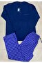 Pjalux Bottom Poplin Woven Men's Pijamas Suits 1101