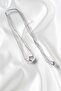 316L Steel Silver Color Star Model Necklace - 2