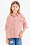 Girl's Pocket Detailed Shirt 3120 - 3