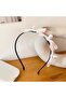 Women's Pearl Detailed Ribbon Crown Ecru