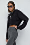 Zippered Hooded Sweatshirt - 5