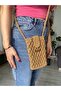 Hand Knitted Mobile Phone Straw Bag Goldenbee Special Series Hsr-104