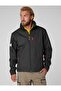 Men's Crew Midlayer Jacket-black-fleece Inner Lining - 2
