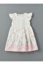 Crew Neck Poplin Girls' Dress (S5) - 2