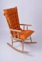 Selen Lux Rocking Chair, Bench, Swing Cushion 120x50cm Orange (CUSHION ONLY) - 2