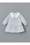 LCW baby Peter Pan Collar Striped Baby Girl Dress