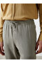 New Season Standard Fit Linen Blend Men's Trousers S57886Z8 - 3