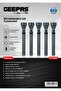 Rechargeable LED Flashlight-  Light Source: T6 LED, High Grade Aircraft Aluminum Alloy Housing