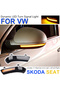 مصباح إشارة الانعطاف الديناميكي LED لسيارة VW Passat B6 GOLF 5 Jetta MK5 Passat B5.5 GTI V Sharan المتدفقة ... - 6