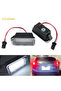 6000K WHITE 2pcs Number Plate Light for Ford Fiesta Focus Kuga Mondeo Ecosport Ranger Explorer LED