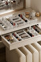Origami Drawer Organizer Makeup, Kitchen, Office, Organizer Transparent 14Pcs 6K - 50 - 2B - 2XL - 3