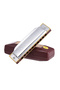 C Key Folkmaster Blues Harmonica Standard Key of C A B E F G Key 10-Hole 20 Tones Diatonic Blues Gai - 7