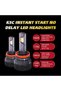 H7 12V-60V 6000K DAWN KNIGHT K5C 24V H7 H4 H1 LED Truck Light Bulb H11 4300K 6000K 110W 24V Led Head - 3