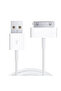 كابل USB أبيض بطول 1 متر مزود بـ 30 دبوسًا لهاتف iPhone 4S 4 3GS وiPad 1 2 3 وiPod Nano وiTouch وكابل شحن سريع - 2