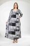 Women's Long Sleeve Plus Size Summer Woven Dress