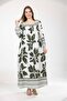 Women's Long Sleeve Plus Size Summer Woven Dress