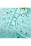 100 Pcs Teardrop Czech Glass Beads 5 Colors Transparent Crystal Beads with Glitter Gold Powder Wa... - 4