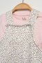 Baby Girl T-Shirt Salopet 2-Piece Set 100% Cotton - 4
