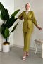Sofia Linen Summer Set - Set of 2, Oil Green
