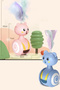 Movable Non-Sleeping Cat Toy with Wheels Non-Tipping Cat Tunnel Cat Bed Cat Grass Petshop Toy - 3