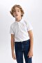 K1689a6 Ss Boy's Pique Short Sleeve Polo T-shirt - 2