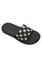 Good Luck Women's Black Comfortable Beach Pool Wet Floor Slippers - 5