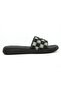 Good Luck Women's Black Comfortable Beach Pool Wet Floor Slippers - 2