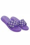 Good Luck Women's Black Comfortable Beach Pool Wet Floor Slippers - 3