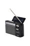 Rechargeable 3 Band Radio With USB/FM/Bluetooth/TF And MP3 OMR1276 Silver - 2