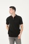 Polo Collar Knitwear T-Shirt with Zipper Detail - 7