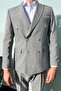 Men's Double Breasted Suit 4027 - 3