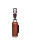 1Lt Stainless Steel Thermos - Hammertone Clay, Classic Vacuum Design - 3
