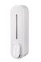 300ml Liquid Soap Dispenser Wall Mounted Manual Soap Dispenser Bathroom Shampoo Shower Dispenser White - 3