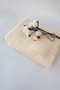 7-layer fiber filled 100% cotton thick muslin baby blanket - ecru color 120x120 cm - 6