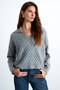 Nipur Women's V-Neck Recycle Knitwear Grimelange Sweater