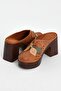 2217008Y Women's Leather Slippers - 3