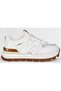 121230019 Emily Sneaker Unisex Deri Spor Ayakkabı Beyaz - 3