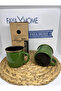 Green Enamel Zinc Camping Mug Mug - 2-Piece Cups and Hoops Mug 550Cc - 3