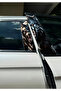 Car Door Pole Covering Foil Sticker Alpha Wolf 25X50Cm
