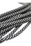 Paracord Phone Neck Rope/With All Phones/Whether Cross or Neck Hanger Black White 65 cm Length - 4