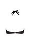 Women's Black Halterneck Bikini Top - 2