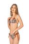 Women's Triangle Patterned Bikini Set