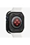 Apple Watch 45/44mm Seri 9/8/SE2/7/6/SE/5/4 Uyumlu Kılıf Rugged Armor Matte Black - 062CS24469 - 4