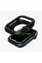 Apple Watch 45/44mm Seri 9/8/SE2/7/6/SE/5/4 Uyumlu Kılıf Rugged Armor Matte Black - 062CS24469 - 6