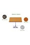 Ristoran 500PE-480 16 Seater Square Modular Pantry Table - Light Walnut - 2